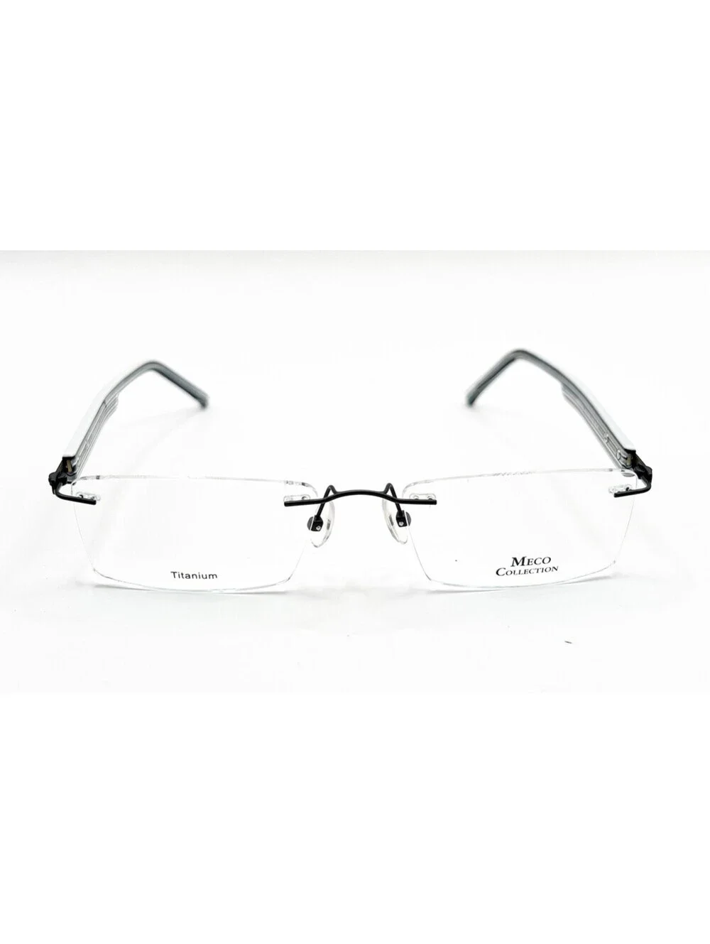 Meco Collection Gerard Blk Black Matte Authentic Eyeglasses 53-18-140